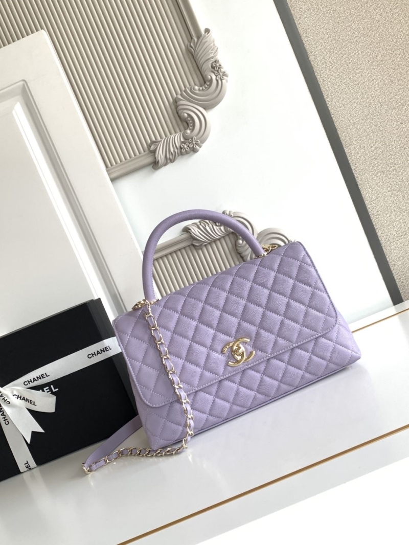 Ch**el top handle bags